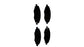 Front Brake Pad 0603BAB01840N For Mahindra Xylo and Genio 2.2L