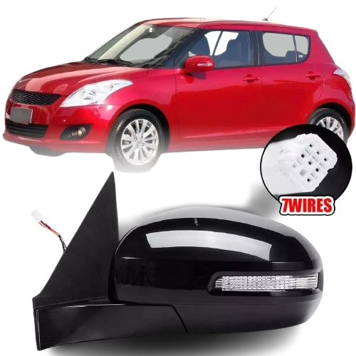 New Electric Side Wing Mirror Left For Suzuki Swift 2011-2017