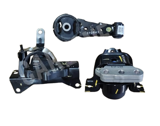 New 3 Piece Engine Mount Set Suzuki Ertiga Automatic Transmission 2018-2022  11610-73R01-000, 11620-73R11-000, 11941-73R10-000