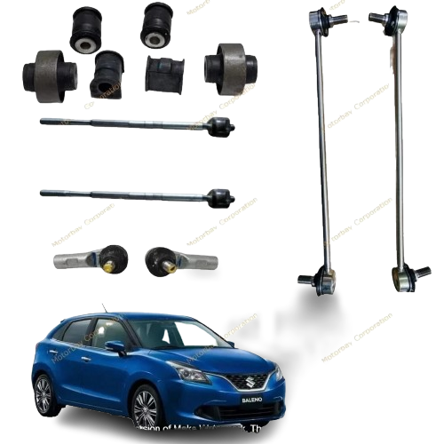 Genuine Link Rod Ball Joint Tie Rod End & Bushing Kit For Baleno 2015-2021 48810M68P00,42420M68P00
