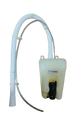 Windshield Washer Tank Single Motor for TATA INDICA VISTA, MANZA, ZEST, Bolt