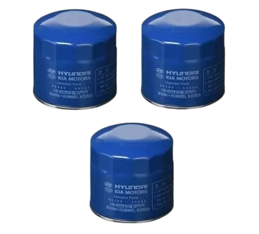 Genuine Hyundai Oil FILTER 2630002752 (PACK OF 3)