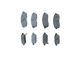 Front & Rear Brake Pad Set 55810-61M01 55800-61M00 BOSCH