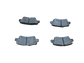 New Rear Brake Pad Set For Hyundai Creta 2020-2024 58302Q6A00
