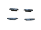 New Rear Brake Pad Set For Hyundai Creta 2020-2024 58302Q6A00