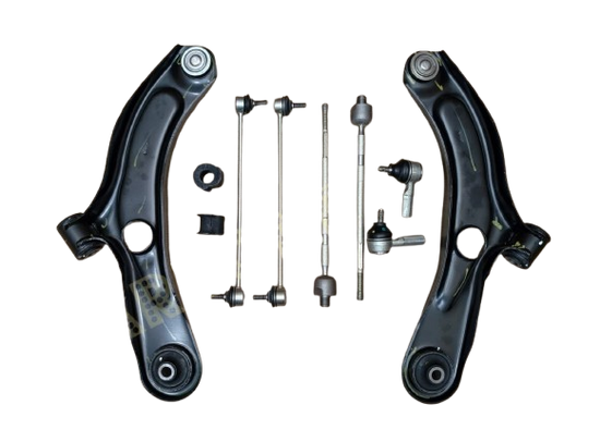 ZC71S Suzuki Swift 05-10 Front Control Arms Links Tie Rod Ends & Inner Ends 45202M75J02 45201M75J02 42420M75J02 48830M63J00