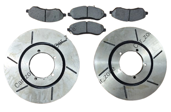 Front Disc Rotors & Pads For Mahindra Scorpio S5 S6 S10 PickUp 2018-2025 0603BAB0023KT